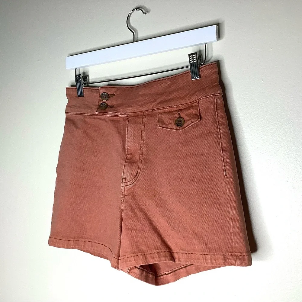 < We The Free Sammi Retro High Waisted Shorts 29” > - Picture 3 of 7